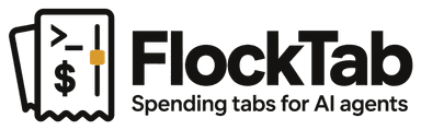 FlockTab. Spending tabs for AI agents.
